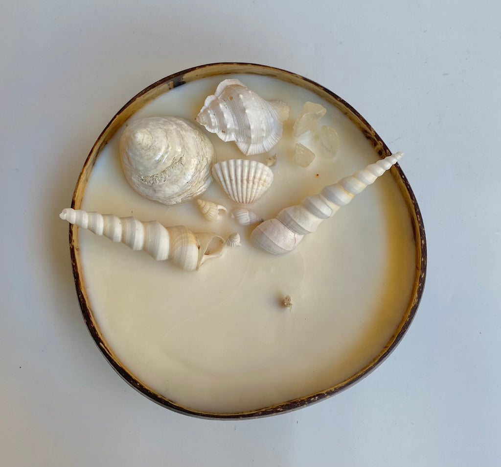 White ice Coconut Candle #2