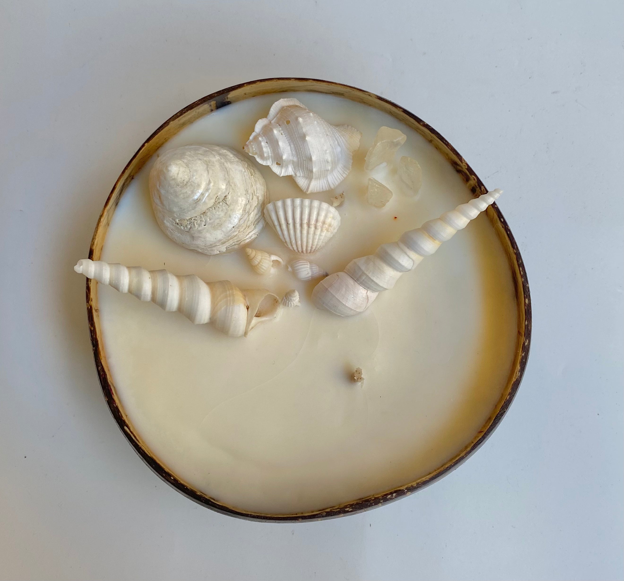 White ice Coconut Candle #2
