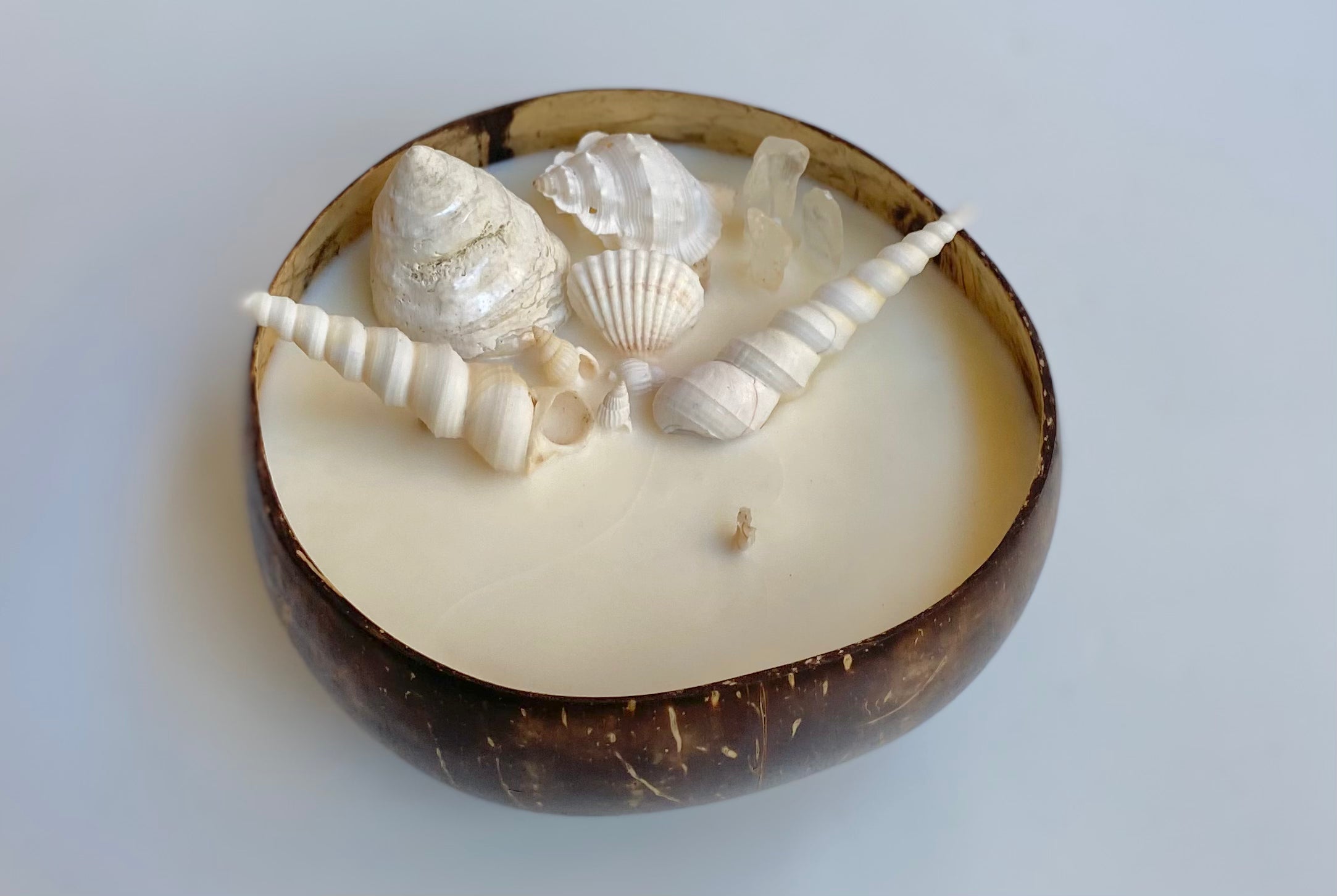 White ice Coconut Candle #2