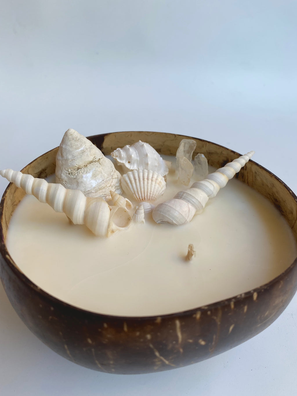 White ice Coconut Candle #2