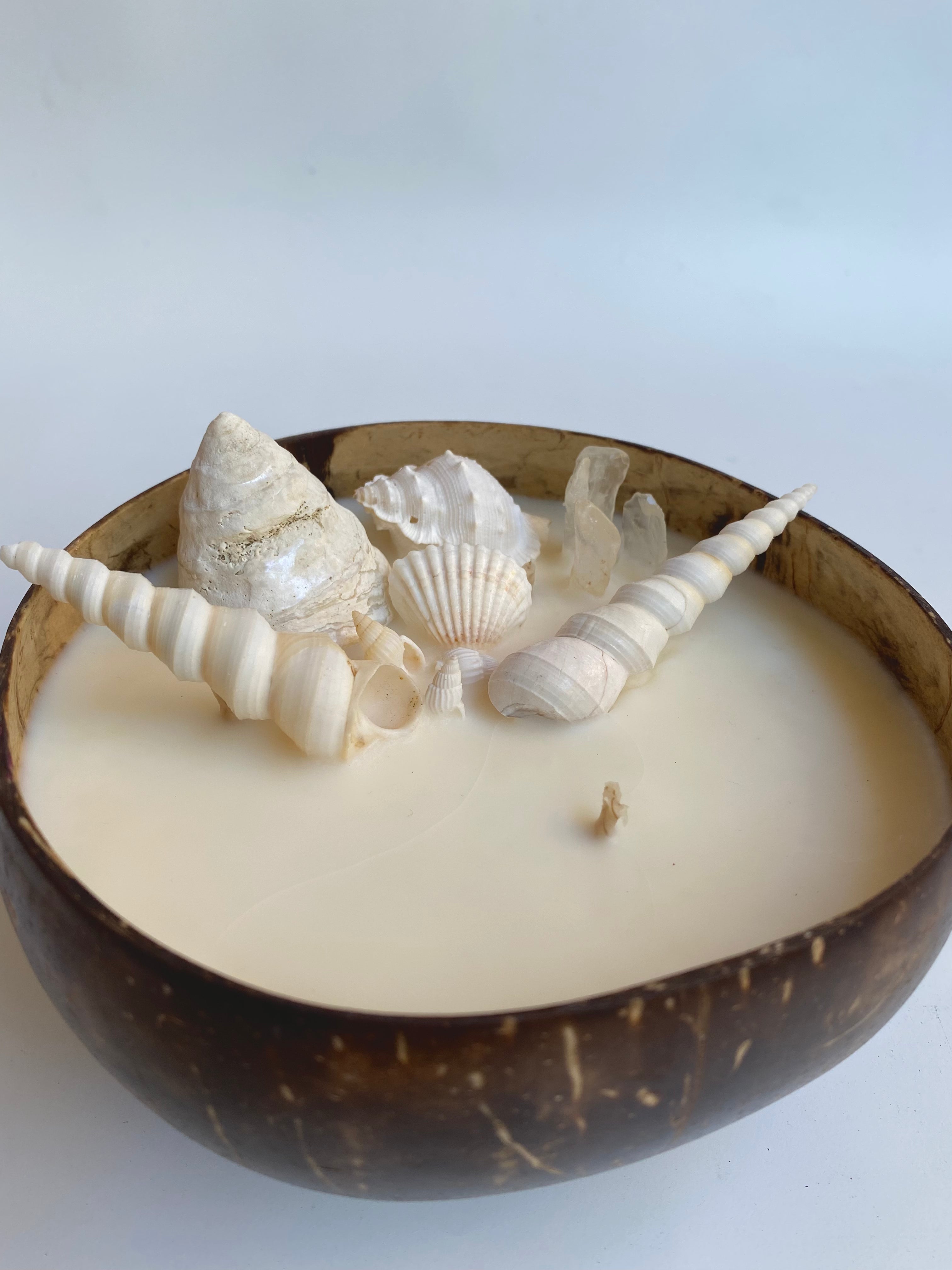 White ice Coconut Candle #2