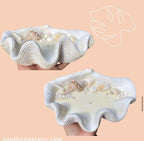 Coastal Clam shell Candle