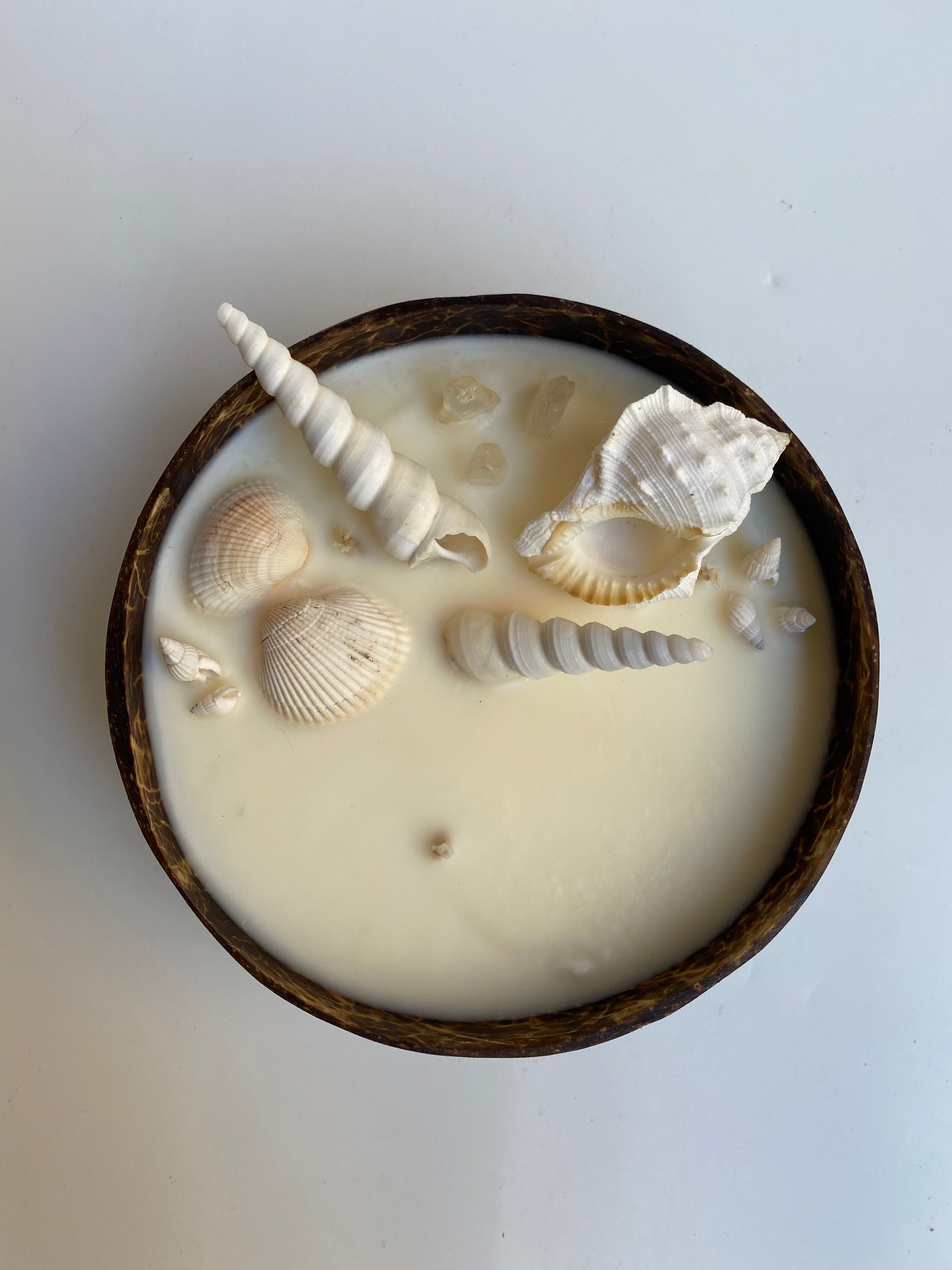 White Ice Coconut Candle