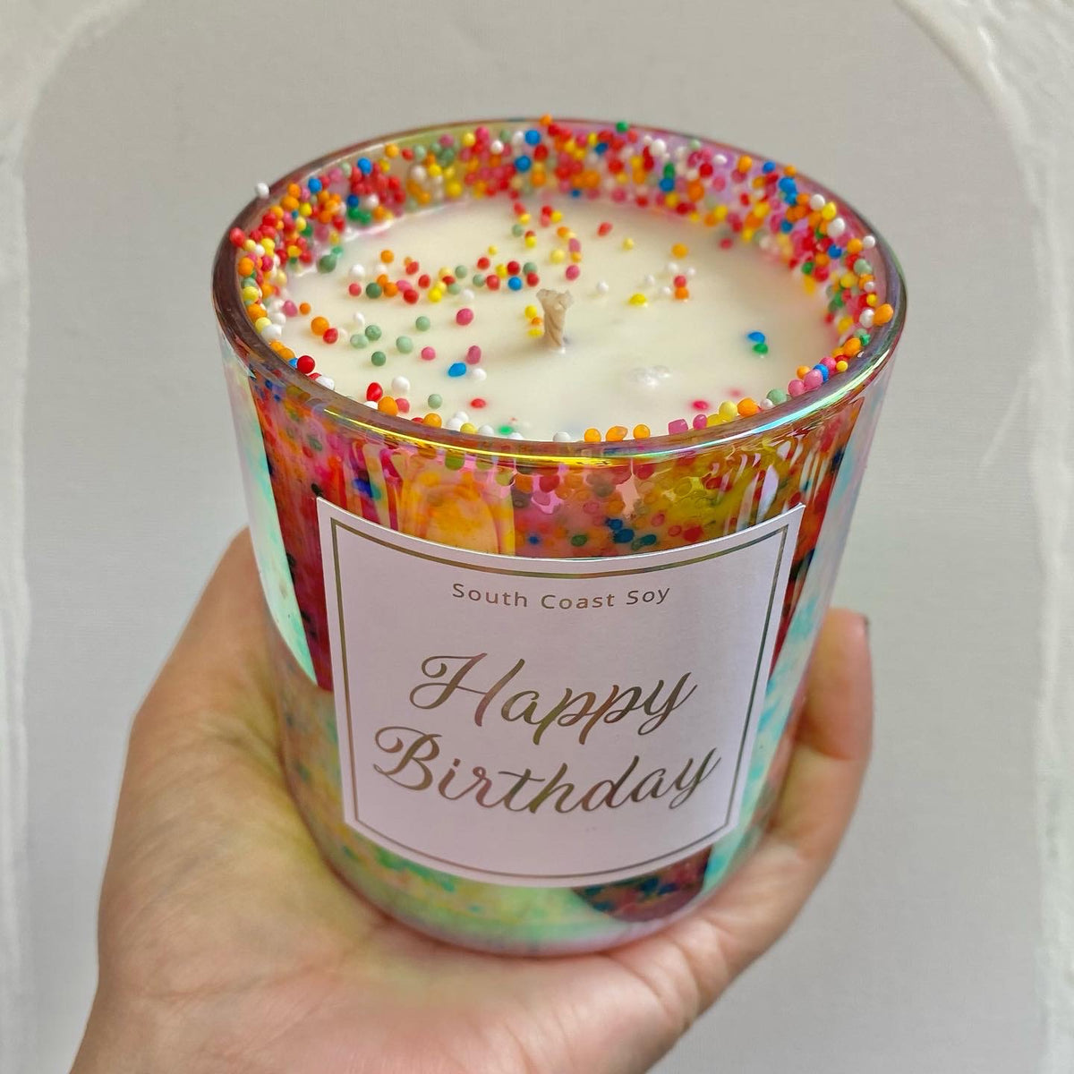 Unicorn Birthday Candle